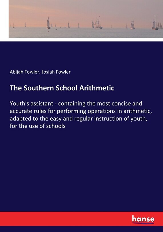 Front cover_The Southern School Arithmetic