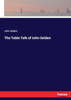 Front cover_The Table Talk of John Selden