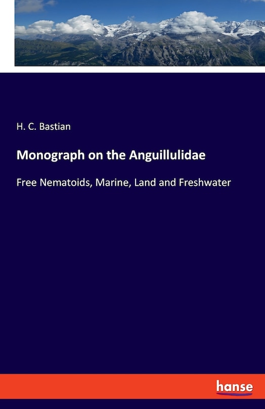 Front cover_Monograph on the Anguillulidae