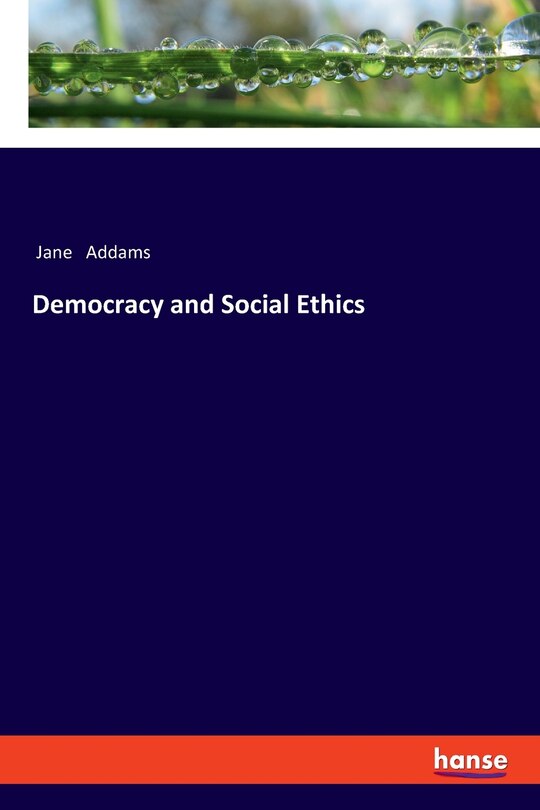 Front cover_Democracy and Social Ethics