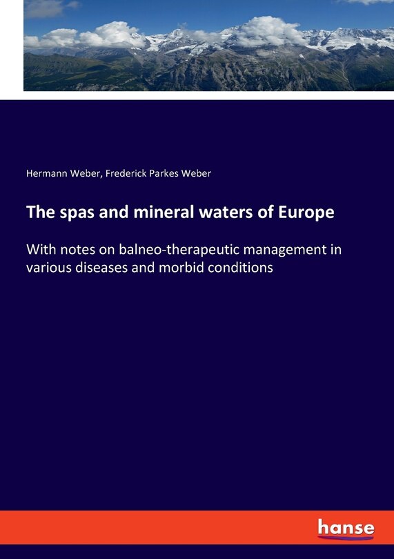 Front cover_The spas and mineral waters of Europe