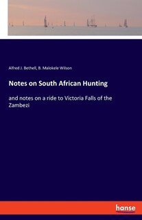 Front cover_Notes on South African Hunting