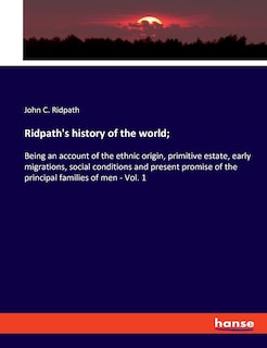 Couverture_Ridpath's history of the world;