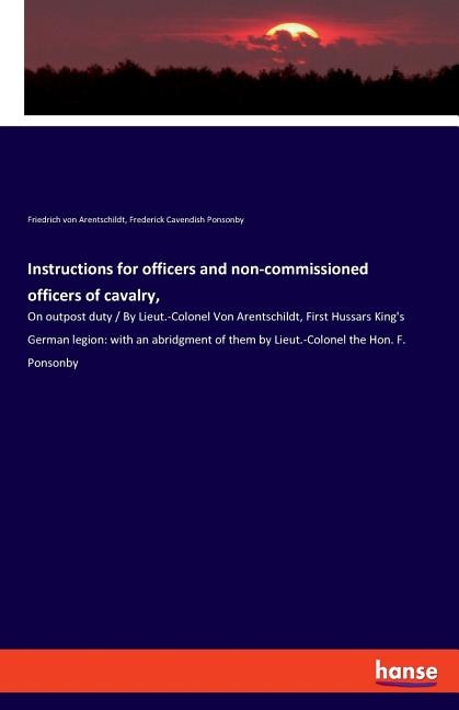 Front cover_Instructions for officers and non-commissioned officers of cavalry,