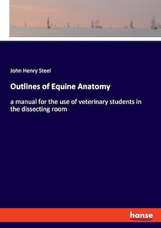 Couverture_Outlines of Equine Anatomy