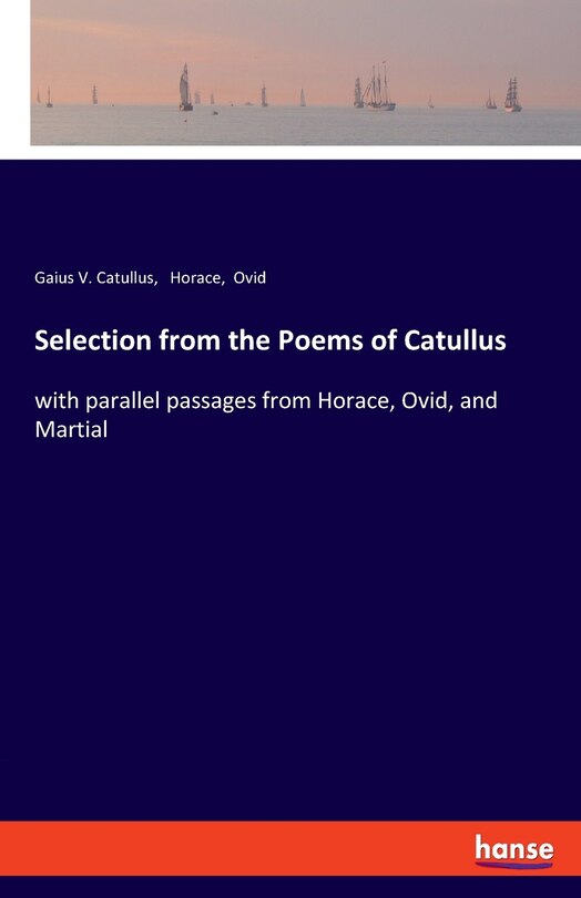 Front cover_Selection from the Poems of Catullus