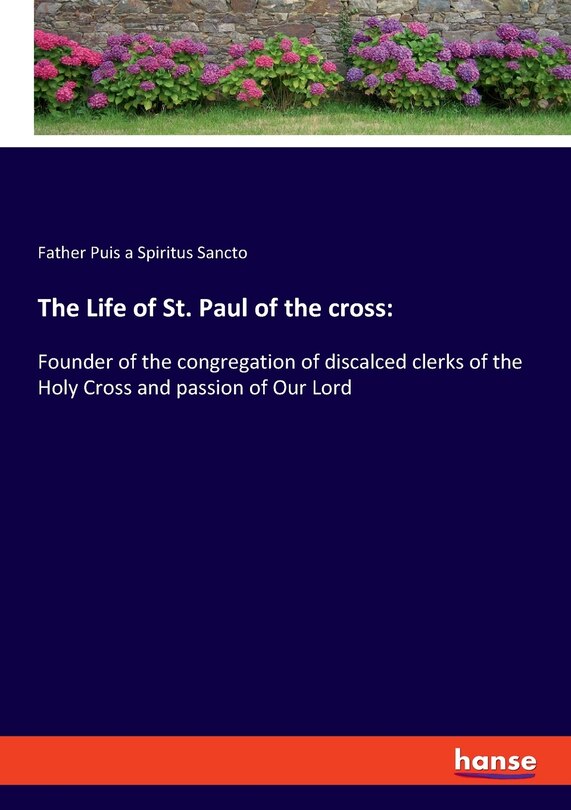 Couverture_The Life of St. Paul of the cross