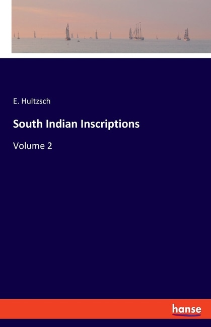 Front cover_South Indian Inscriptions