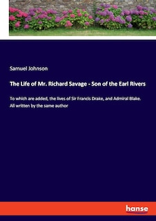 Front cover_The Life of Mr. Richard Savage - Son of the Earl Rivers