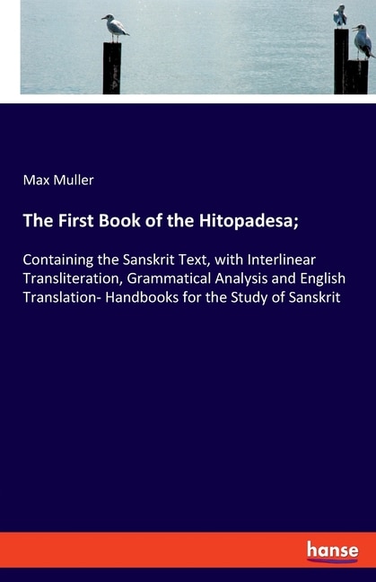 Front cover_The First Book of the Hitopadesa;