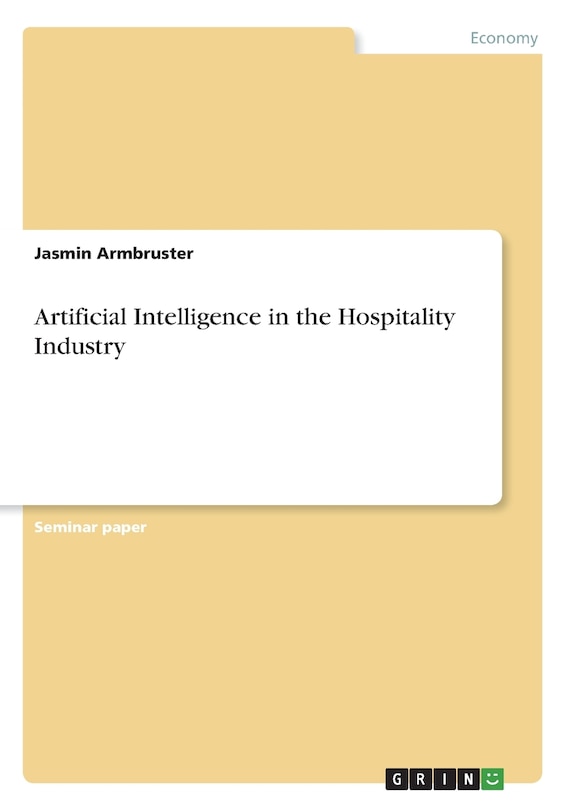 Front cover_Artificial Intelligence in the Hospitality Industry