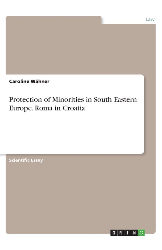 Couverture_Protection of Minorities in South Eastern Europe. Roma in Croatia