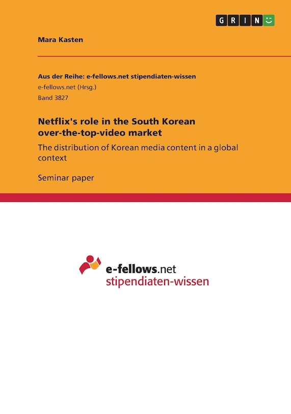 Front cover_Netflix's role in the South Korean over-the-top-video market