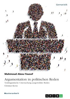 Couverture_Argumentation In Politischen Reden. Textlinguistische Untersuchung Ausgewählter Reden Christian Kerns