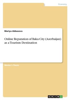 Front cover_Online Reputation of Baku City (Azerbaijan) as a Tourism Destination