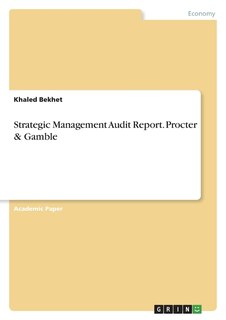 Couverture_Strategic Management Audit Report. Procter & Gamble