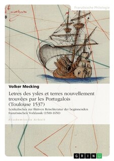 Front cover_Letres des ysles et terres nouvellement trouvées par les Portugalois (Toulouse 1537)