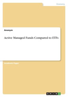 Front cover_Active Managed Funds Compared to ETFs