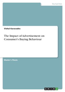 Front cover_The Impact of Advertisement on Consumer's Buying Behaviour