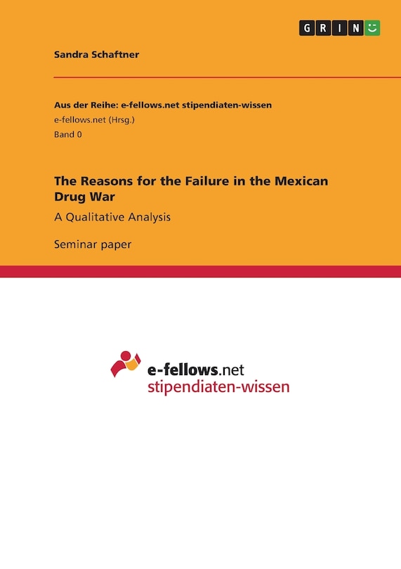 Couverture_The Reasons for the Failure in the Mexican Drug War