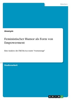 Couverture_Feministischer Humor als Form von Empowerment