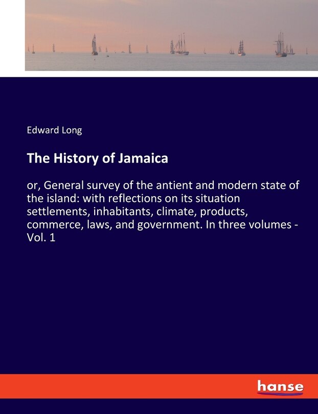 Front cover_The History of Jamaica