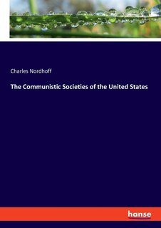 Front cover_The Communistic Societies Of The United States