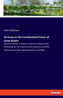 Front cover_An Essay on the Constitutional Power of Great-Britain