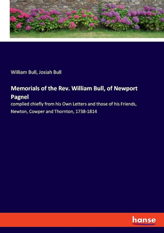 Couverture_Memorials of the Rev. William Bull, of Newport Pagnel