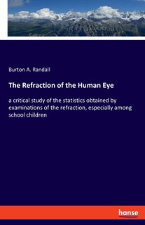 Couverture_The Refraction of the Human Eye