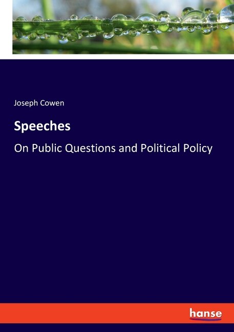 Front cover_Speeches