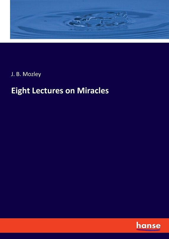 Front cover_Eight Lectures on Miracles