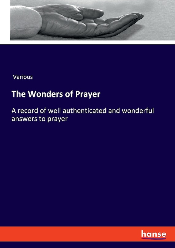 Couverture_The Wonders of Prayer