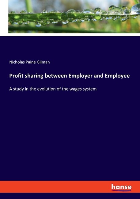 Couverture_Profit sharing between Employer and Employee