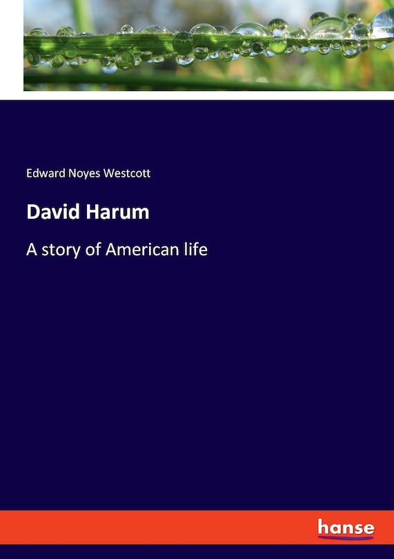 Couverture_David Harum