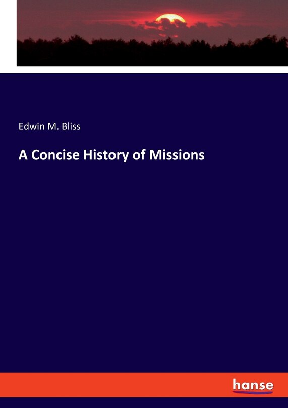Front cover_A Concise History of Missions