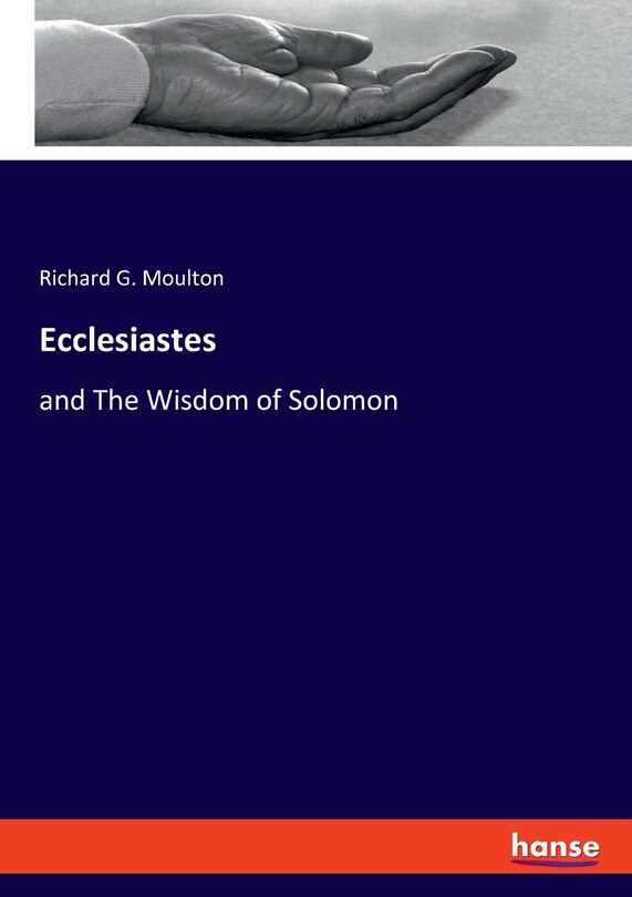 Front cover_Ecclesiastes