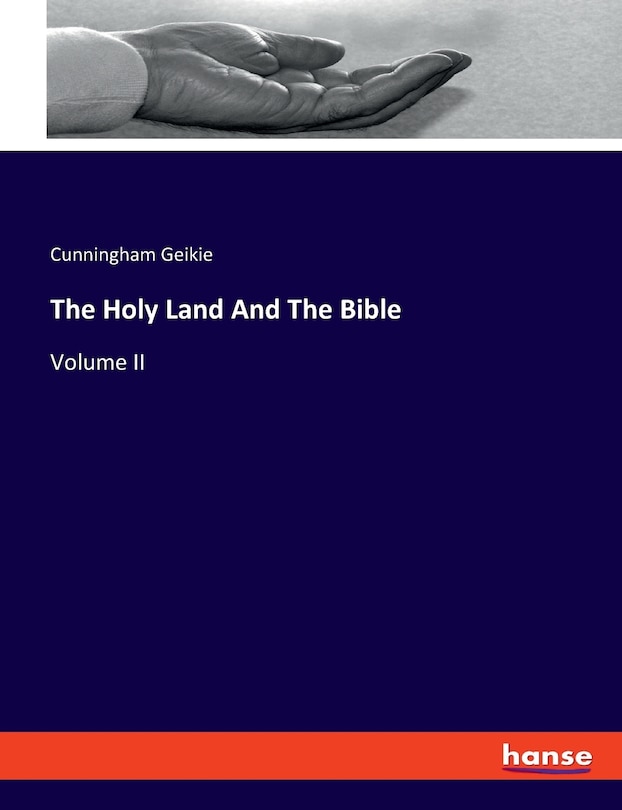 Couverture_The Holy Land And The Bible