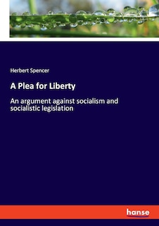Front cover_A Plea for Liberty