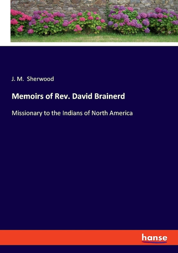 Front cover_Memoirs of Rev. David Brainerd