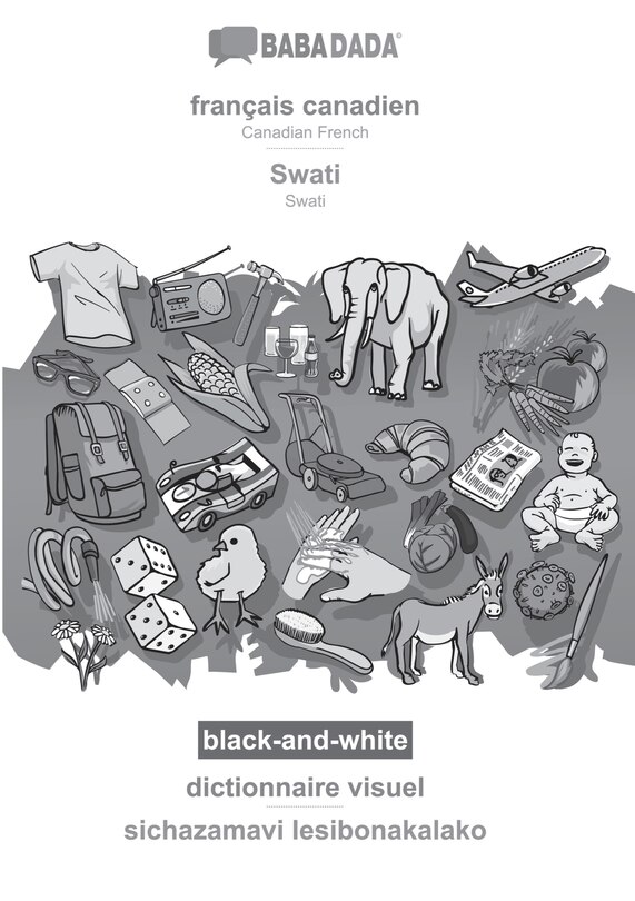 Couverture_français canadien - Swati, dictionnaire visuel, BW