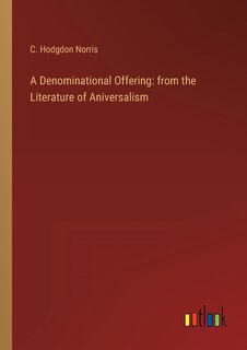 Couverture_A Denominational Offering