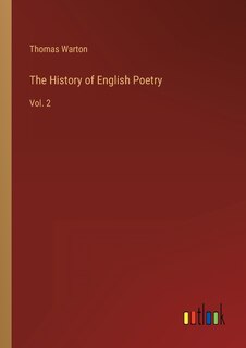 Front cover_The History of English Poetry