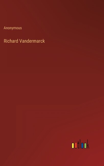 Front cover_Richard Vandermarck