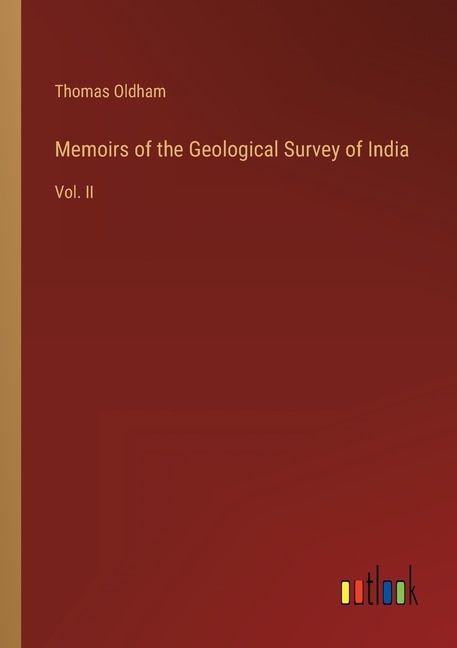Front cover_Memoirs of the Geological Survey of India
