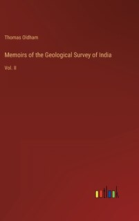 Front cover_Memoirs of the Geological Survey of India