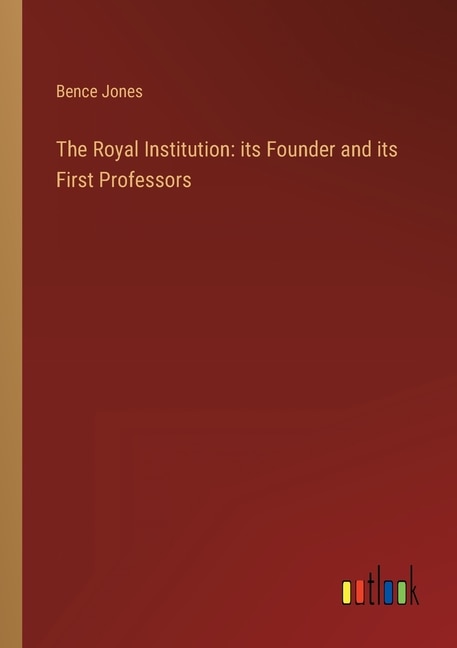 Front cover_The Royal Institution