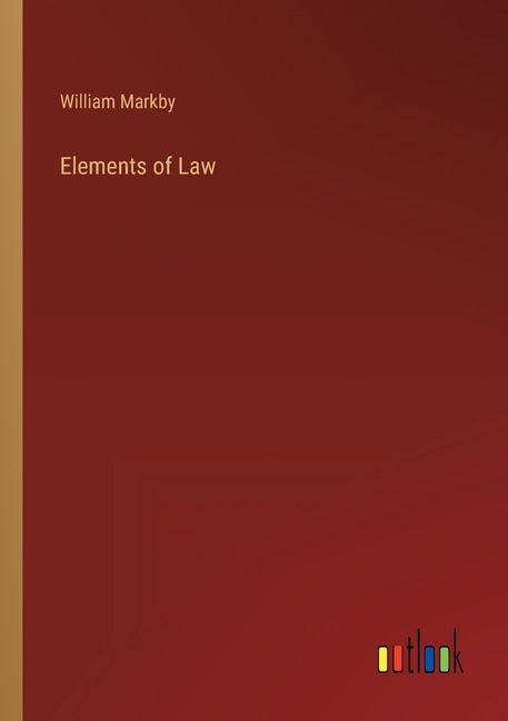 Front cover_Elements of Law