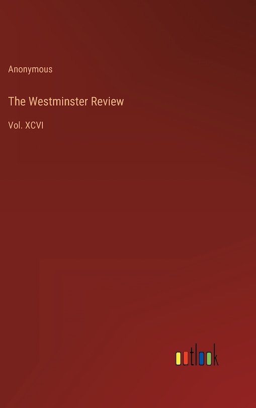 Front cover_The Westminster Review