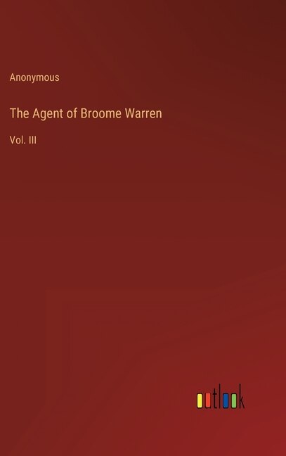Front cover_The Agent of Broome Warren